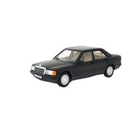Diecast Model Car 1 18 For Originator 190E Classic Car Collectible Simulation Zinc Alloy Car Model As Business Gift Miniature Vehicle(Black)