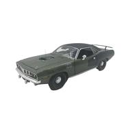 Diecast Model Car 1:18 For Plymouth Barracuda 1971 Muscle Car Simulation Vehicles Model Collection Alloy Static Display Miniature Vehicle