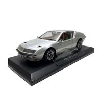 Diecast Model Car 1:18 For Renault Alpine Alpine A310 1600vf Simulation Car Model Metal Vehicle Collections Static Display Miniature Vehicle(Silver)