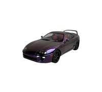 Diecast Model Car 1:18 For Toyota SUPRA A80 Alloy Sports Car Model Left Steering Right Steering Miniature Vehicle Miniature Vehicle(Left-hand drive)