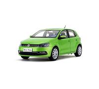 Diecast Model Car 1 18 Shanghai Volkswagen NEW POLO 2016 new POLO Polo car model Miniature Vehicle(green)
