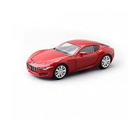 Diecast Model Car 1 32 For Maserati Alfieri Simulation Car Model Diecast Car Alloy Pull Cars With Sound And Light Miniature Vehicle(Red)