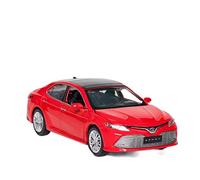Diecast Model Car 1 32 For TOYOTA Camry Simulation Diecast Car Model Alloy Kids Pull Back Toy Vehicles Collection Gifte Miniature Vehicle(Red)