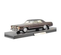 Diecast Model Car 1:43 For Chrysler Newport 1974 Brown Resin Static Model Car Miniature Limited Collection Miniature Vehicle