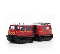 Diecast Model Car 1:43 For Hagglunds BV206 Bandvagn Snow Fire Truck Tracked Vehicle Mini Car Model Static Ornaments Miniature Vehicle