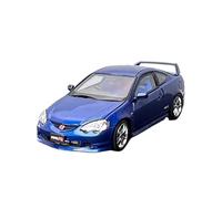 Diecast Model Car 1:43 For Honda DC5 Type R Simulated Car Model Hobby Fan Collection Souvenirs Miniature Vehicle(Blue)