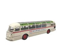 Diecast Model Car 1:43 For Mercedes-Benz Passenger Bus O 6600 H ESSO Resin Collectible Car Model Souvenir Display Miniature Vehicle