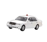 Diecast Model Car 1:43 For Toyota Crown GS155Z Police Car Model Static Ornaments Boys' Hobby Gift Collection Miniature Vehicle