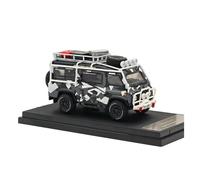 Diecast Model Car 1:64 For Defender 110 Van Diecast Toys Car Models Miniature Hobby Collectible Gifts Miniature Vehicle(Black)