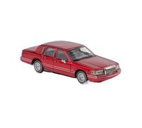 Diecast Model Car 1:64 For Lincoln Town 1992 Extended Version Miniature Car Model Simulation Vehicle Collection Miniature Vehicle