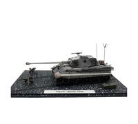 Diecast Model Car 1:72 For Tigerll-Berlin 1945 Diecast Tank Model Scene Decoration Fan Collection Souvenir Miniature Vehicle(Style A)