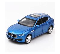 Diecast Model Car Diecast 1 32 Scale For Maserati Levante SUV Car Model Simulation Collection Car Toy Cars Pull Back Car Miniature Vehicle(Blue)