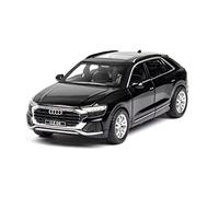 Diecast Model Car For Audi 1 32 Cool Simulation Model Car Can Be Pulled Back To Open The Door Miniature Vehicle(Black)
