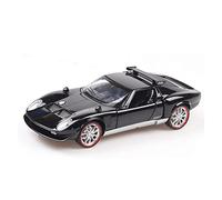 Diecast Model Car For Boutique Car 1 32 Pull Back Can Open The Door Toy Car Children Adult Birthday Gift Miniature Vehicle(Black)