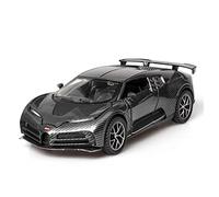 Diecast Model Car For Boutique Car 1 32 Pull Back Can Open The Door Toy Car Children Adult Birthday Gift Miniature Vehicle(Black)