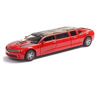 Diecast Model Car For Extended Sports Car 1 32 Alloy Simulation Model Children's Gift Collection Ornament Miniature Vehicle(Red)
