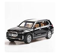 Diecast Model Car For Luxury Car 1 32 Pull Back Can Open The Door Toy Car Children Adult Birthday Gift Miniature Vehicle(Black)