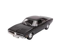 Diecast Model Car Maisto Figure 1 18 Dodge Challenger 1969 classic car simulation alloy car model collection Miniature Vehicle(Black)