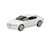 Diecast Model Car Suitable For 1 24 Bentley Continental Gt W12 Metal Pull Back Vehicles Alloy Model Cars Toy Cars Miniature Vehicle(White)