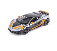 Diecast Model Car Track Edition 1 32 For McLaren 600LT Alloy Car Model Simulation Car Model Decoration Boy Children's Toy Car Miniature Vehicle(2)