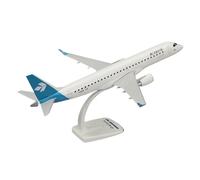 Diecast Model Plane 1/100 Scale E195 E-195 Italy Air Dolomiti Airline Aircraft ABS Assembly Plane Model Airplanes Model Toy For Display Collection and Gifts