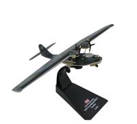 Diecast Model Plane 1/144 UK RAF Classic PBY-5A PBY5A Catalina Aircraft Fighter Canso Amphibious Hydroplane Sea Plane Replica Model Toy For Display Collection and Gifts