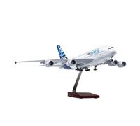 Diecast Model Plane 1/160 Scale 50.5CM Airplane A-380 A380 Prototype Airline Model W Wheel Diecast Plastic Resin Plane For Display Collection and Gifts