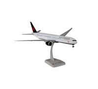Diecast Model Plane 1:200 Scale Air Canada Airlines Airplane B777-300ER Plastic ABS Assembly Model With Base Landing Gear Aircraft For Display Collection and Gifts
