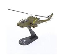 Diecast Model Plane 1/72 Scale AH-1S BELL 214ST Cobra Attack Air Force Helicopter Replica Model Aircraft Airplane Toy For Display Collection and Gifts