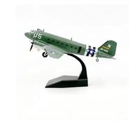 Diecast Model Plane Diecast 1/100 Scale C47 C-47 U5 Hump Course Transport Aircraft Airfreighter Conveyor Plane Airplane Model Toy For Display Collection and Gifts