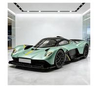 Diecast Model Vehicles 1:18 For Aston Martin For Valkyrie Alloy Car Diecasts Vehicles Car Model(Green)