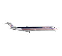 Diecast Plane Model For Alloy Collectible Aircraft Model 1:400 American Airlines McDonnell Douglas MD-82 Die-cast Metal Aircraft Model Single Plane