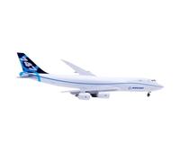 Diecast Plane Model For Alloy Collectible Aircraft Model 1:400 Aviation Boeing B747-8F Die-cast Metal Aircraft Model N747EX With Stand Single Plane