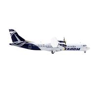 Diecast Plane Model For Alloy Collection Airliner Model 1:200 Romanian Airlines ATR 72-600 Die-cast Metal Aircraft Model Gift Ornaments YR-ATK Single Plane