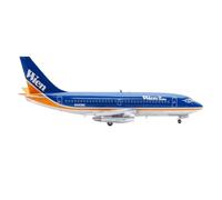 Diecast Plane Model For Alloy Collection Toy Aircraft 1:200 Alaska Airlines Boeing B737-200 Die-cast Metal Aircraft Model N493WC With Stand Single Plane