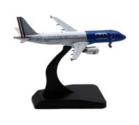 Diecast Plane Model For Collectible Aircraft 1:400 Scale Toy Aircraft Kit ITA Airbus A320 Die-cast Metal Aircraft Model With Stand] Single Plane