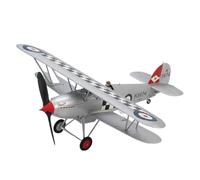 Diecast Scale 1/48 For CORGI HA8004 Hawker Fury Fighter Alloy Static Model Collectible Toy For Collection Gifts