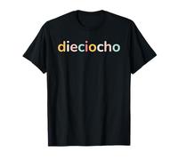 Dieciocho Spanish 18th Birthday fun Fiesta/party cute T-Shirt
