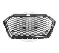 DIEDERICHS 1033443 Radiator Grille for AUDI A3 black, Glossy