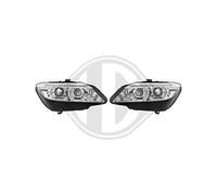 DIEDERICHS 1251480 Headlight set for right-hand drive vehicles chrome