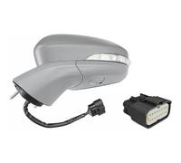DIEDERICHS 1429325 Wing mirror for FORD MONDEO Left, primed, for electric mirror adjustment, Aspherical, Heatable, Complete Mirror, Electronically foldable