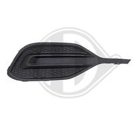 Diederichs Bumper Grille Right Astra K 2019-2022 Black