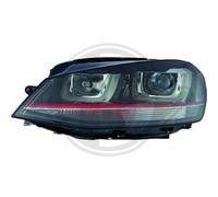 DIEDERICHS Headlight Left D3S/H7 Compatible with VW Golf 7 Hatchback 5G1, BQ1, BE1, BE2
