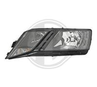 DIEDERICHS Headlight Left LED H7/H7 Compatible with SKODA Octavia III Combi 5E5 Octavia III Hatchback 5E3, NL3, NR3