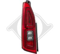 Diederichs Rear Light 4014891 Left | Compatible with: Citroën Berlingo, Berlingo box/people carrier, Berlingo box/people carrier