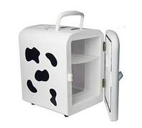 DieffematicBX Mini Fridge 4L Mini Portable Milk Storage Auto Traveling Home Refrigerator Fridge Heated Low-power Consumption
