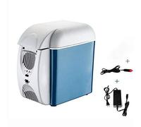 DieffematicBX Mini Fridge Mini Car Refrigerator, 7.5L Large Capacity Car/Home Small Refrigerator, Silent Energy Saving Mini Refrigerator, Fast Cooling Car Refrigerator Suitable for cars, homes, kitche
