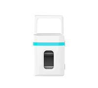 DieffematicBX Mini Fridge Mini Refrigerator Small 10L Car Refrigerator Single Door Car Home Dual-Use Thermoelectric Mini Fridge Cooler Warmer (Color : Blue)