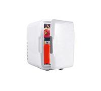 DieffematicBX Mini Fridge Portable Car Mini Fridge Refrigerator Freezer 4L Mini Fridge Refrigerator Car Fridge Heater Universal Vehicle Parts (Color : White)