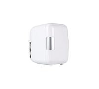 DieffematicBX Mini Fridge Portable Compact Refrigerator Multifunction Mini Beauty Face Cosmetics Fridge Drink Cooler Warmer Fridge Freezer for Home Car (Color : White)